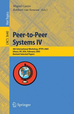 Book cover for Peertopeer Systems IV