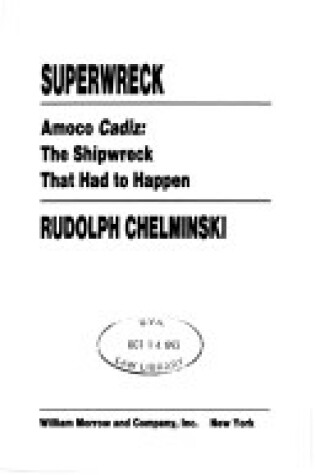 Cover of Superwreck