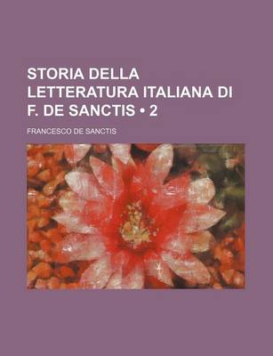 Book cover for Storia Della Letteratura Italiana Di F. de Sanctis (2)