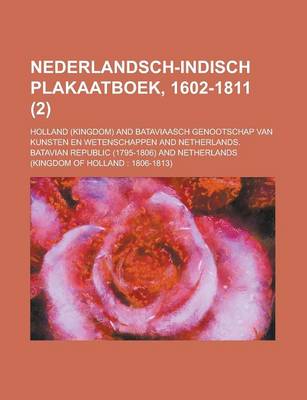 Book cover for Nederlandsch-Indisch Plakaatboek, 1602-1811 (2)