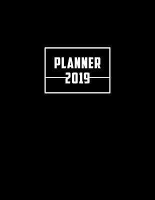 Book cover for Planner 2019