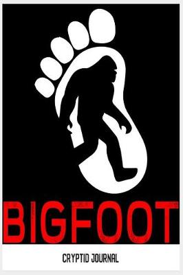 Book cover for Bigfoot Cryptid Journal