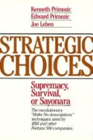 Cover of Strategic Choices