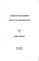 Book cover for Corazon del Barrio