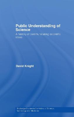 Book cover for Public Understanding of Science