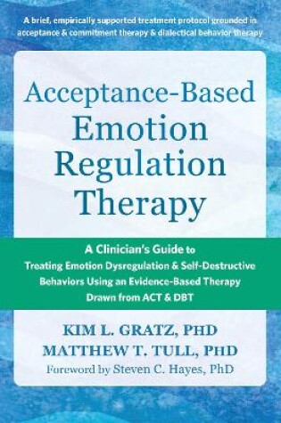 Cover of Acceptance-Based Emotion Regulation Therapy