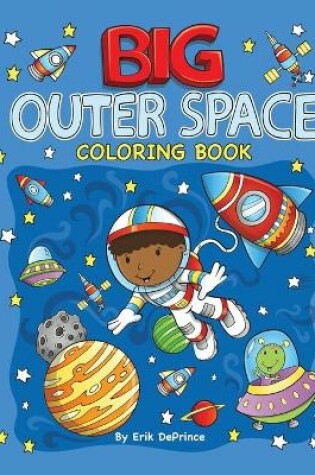 Cover of Big Outer Space Coloring Book