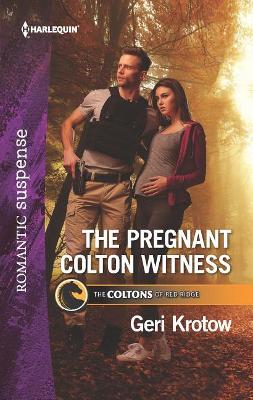 Book cover for The Pregnant Colton Witness