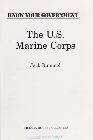 Cover of United States Marine Corps