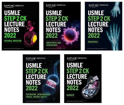 Book cover for USMLE Step 2 CK Lecture Notes 2022: 5-book set