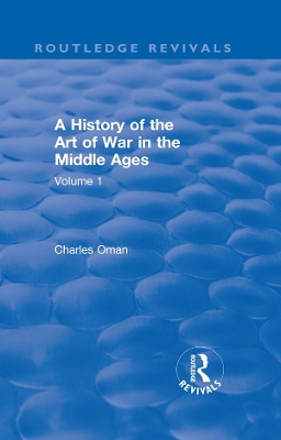 Cover of A History of the Art of War in the Middle Ages (1978)