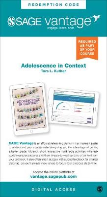 Book cover for Adolescence in Context - Vantage Slimpack