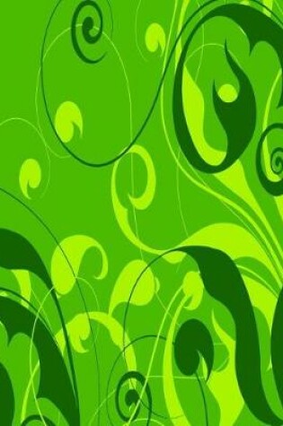 Cover of Green Abstract Pattern Notebook