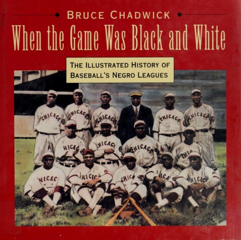 Book cover for When the Game Was Black and White