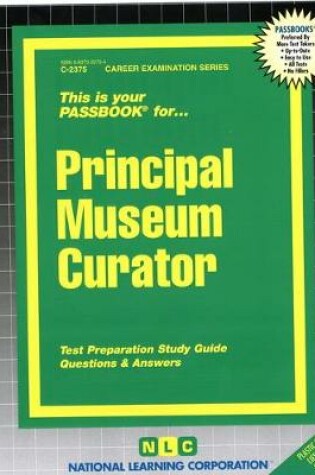 Cover of Principal Museum Curator