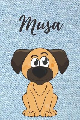 Book cover for Musa Tagebuch Hunde / Notizbuch / Malbuch / Journal / DIN A5 / Geschenk