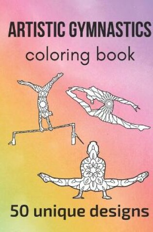 Cover of Artistic Gymnastics Coloring Book