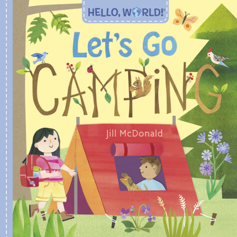 Book cover for Hello, World! Let's Go Camping