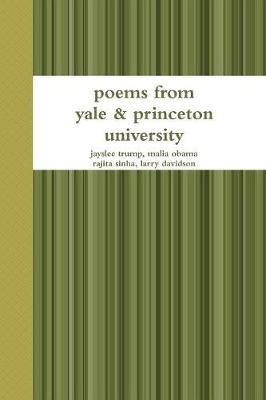 Book cover for poems from yale and princeton university