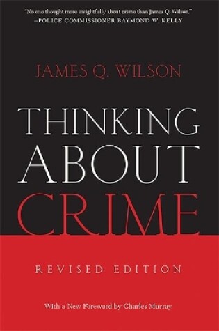 Cover of Thinking About Crime