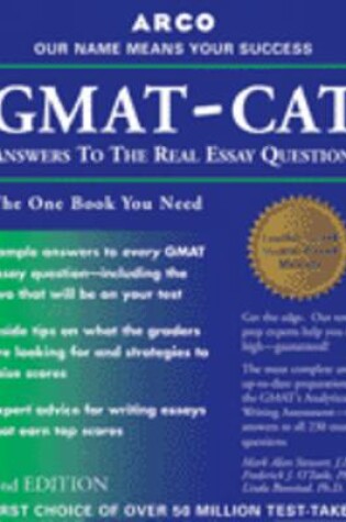 Cover of Gmat Answers to the Real Essay Questions