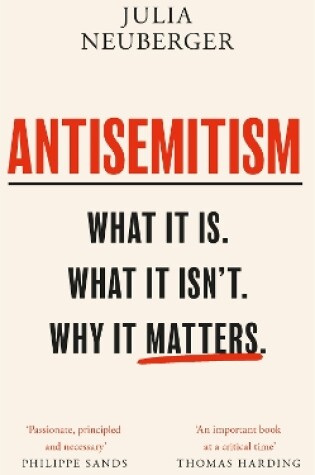 Cover of Antisemitism