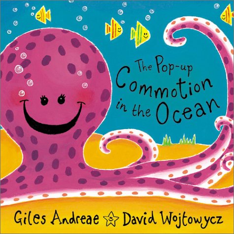 Book cover for The Pop-Up Commotion in the Ocean