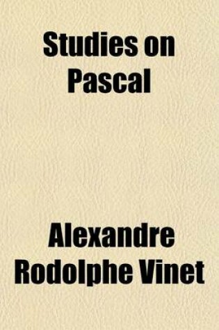 Cover of Studies on Pascal