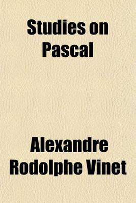 Book cover for Studies on Pascal