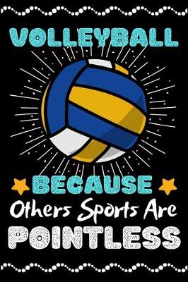 Book cover for Volleyball Because Others Sports Are Pointless