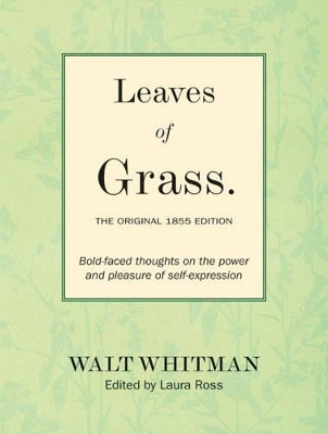 Book cover for Leaves of Grass: The Original 1855 Edition