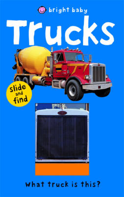 Book cover for Bright Baby Slide and Find Trucks