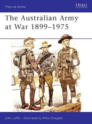 Book cover for The Australian Army at War 1899-1975