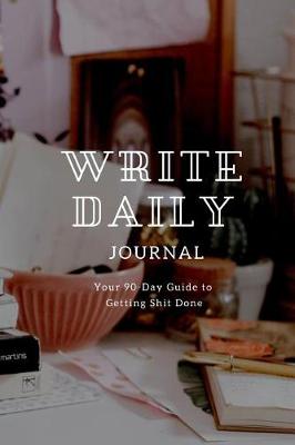 Book cover for The Write Daily Journal