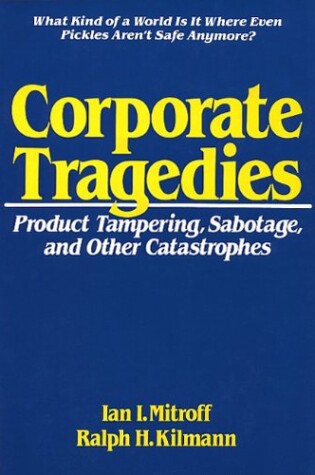 Cover of Corporate Tragedies