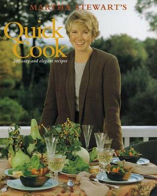 Book cover for Martha Stewart's Quick Cook