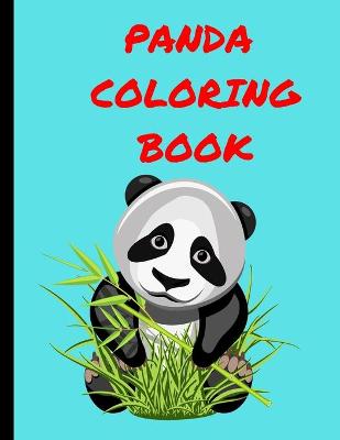 Book cover for Panda Coloring Book