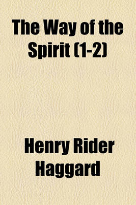 Book cover for The Way of the Spirit Volume 1-2