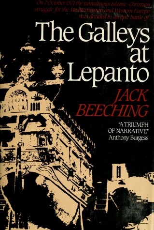 Book cover for The Galleys at Lepanto