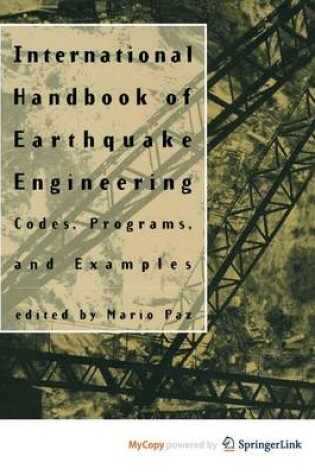 Cover of International Handbook of Earthquake Engineering