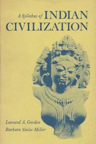 Cover of A Syllabus of Indian Civilization