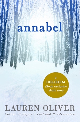 Book cover for Annabel: A Delirium Short Story