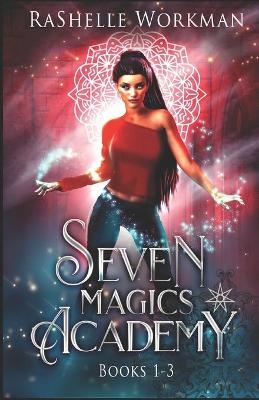 Book cover for Seven Magics Academy Books 1-3