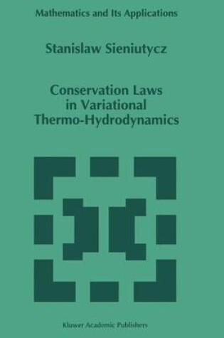 Cover of Conservation Laws in Variational Thermo-Hydrodynamics