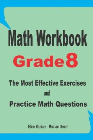 Cover of Math Workbook Grade 8