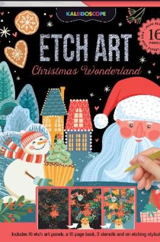 Cover of Kaleidoscope Etch Art Creations Christmas Wonderland