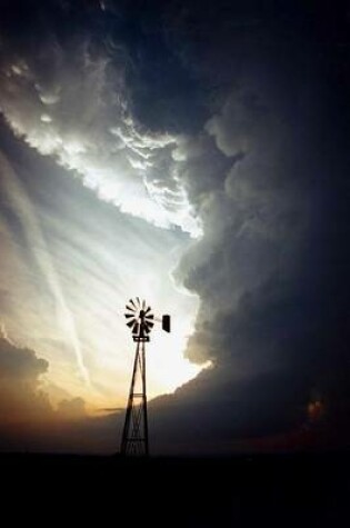 Cover of Modern Windmill and Storm Clouds Journal