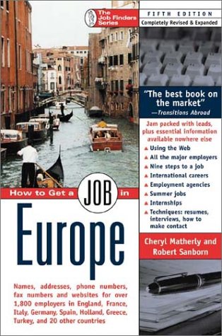 Cover of How to Get a Job in Europe