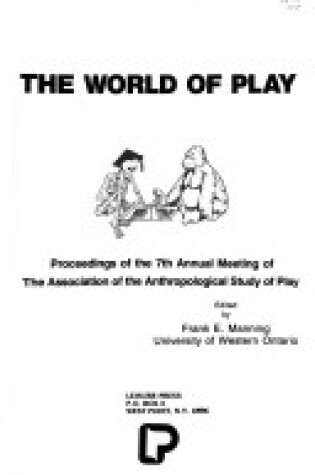 Cover of The World of Play