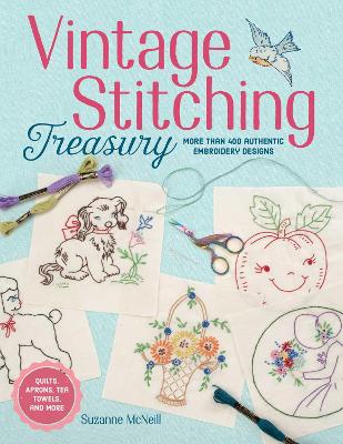 Book cover for Vintage Stitching Treasury